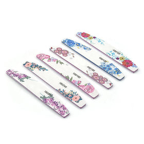 Wholesale Moon Shape Buffer Sanding Nail Files With 100/180 Grit