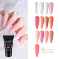 HONEY GIRL Nail Art 30ml Fast Dry 13 Color Extension Gel Polish OEM Private Label Clear Soft Acrylic Poly Gel