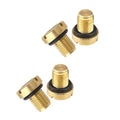 Custom Brass Screw M6 1/8 Npt Bleed Screw CNC Turning Other Performance Part