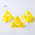 L-HT175 10pcs Pyramid Stands Set Triangle Stands Paint Tool Triangle Paint Pads Feet for Woodworking Carpenter Accessories Paint