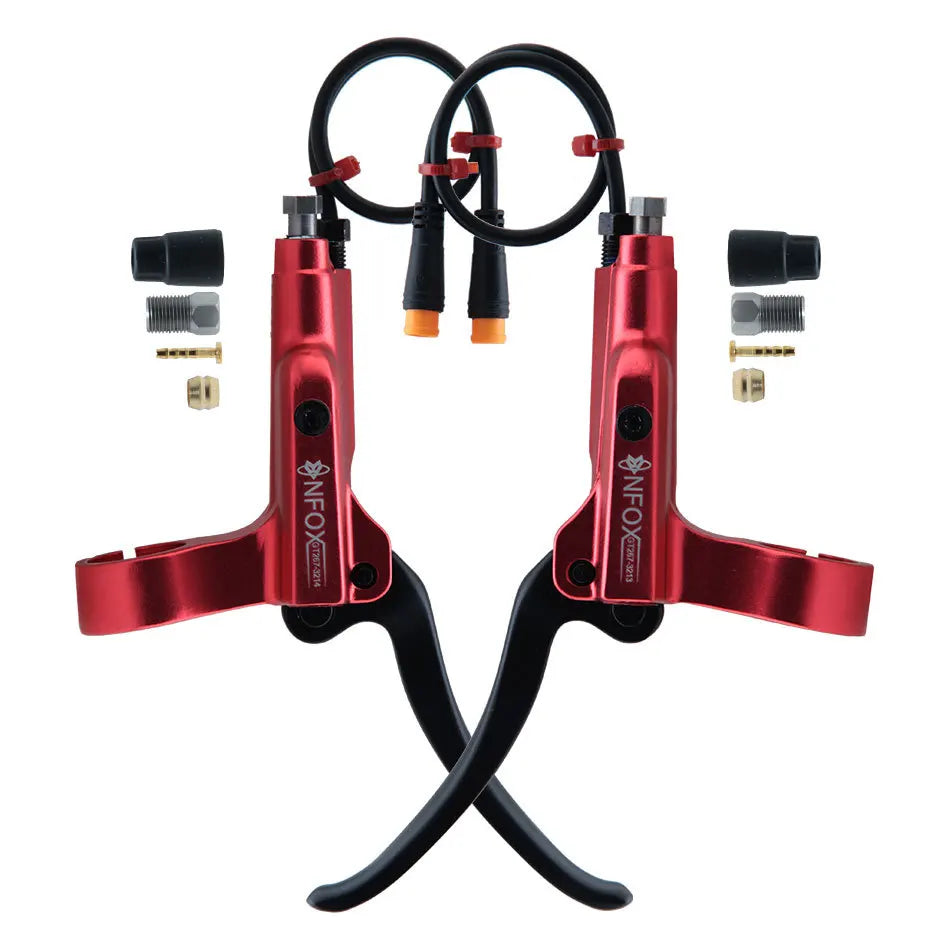 NFOX GT267 Power Brake Handle 3 Pin Electric Bicycle Accessories Bafang Hall Motor Hydraulic Brakes for Mountain Bike E-bike