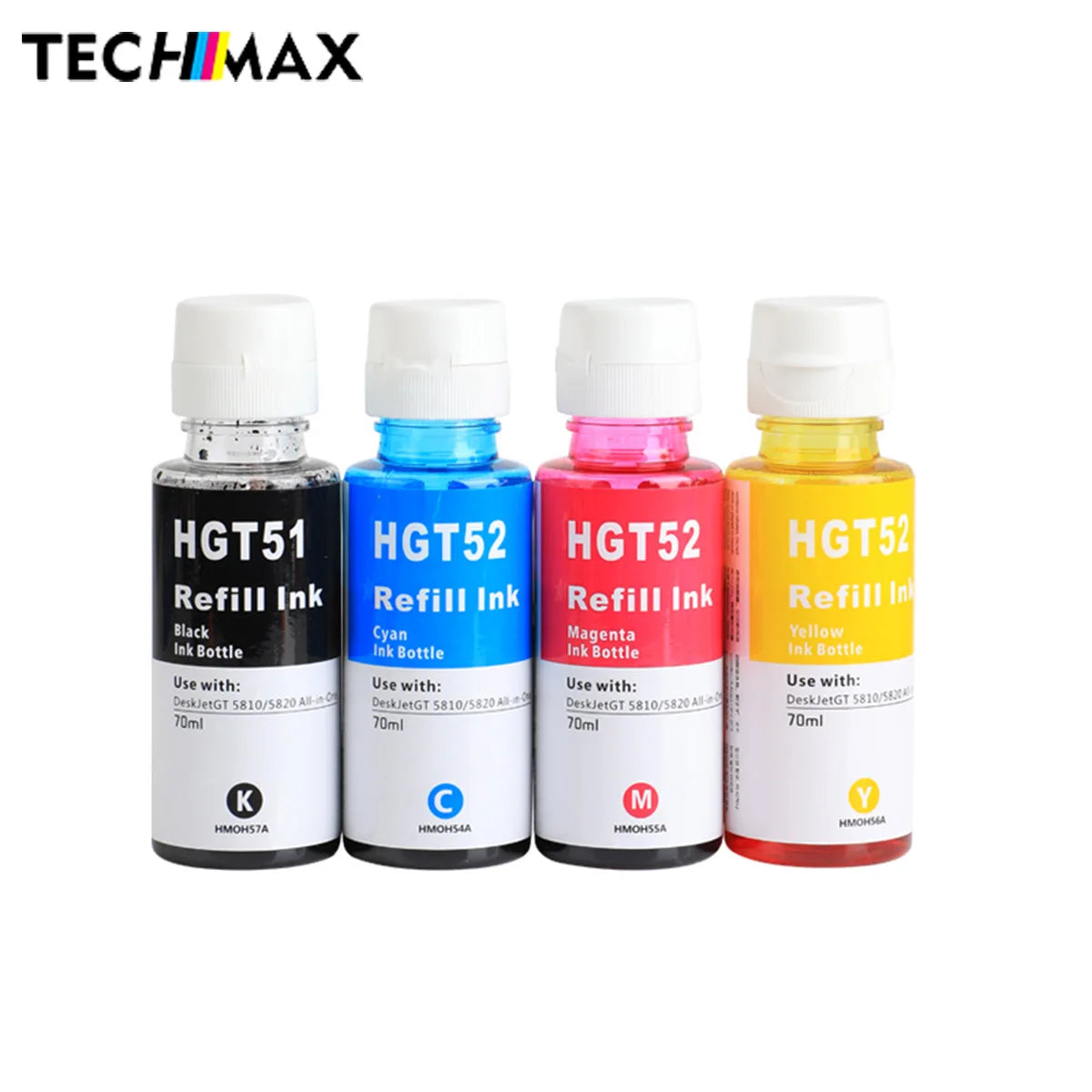 Bottle Hp Bulk Dye Gt51 Gt52 Ink Hp Ciss Printer Ink for HP Deskjet GT Series Inkjet Printer