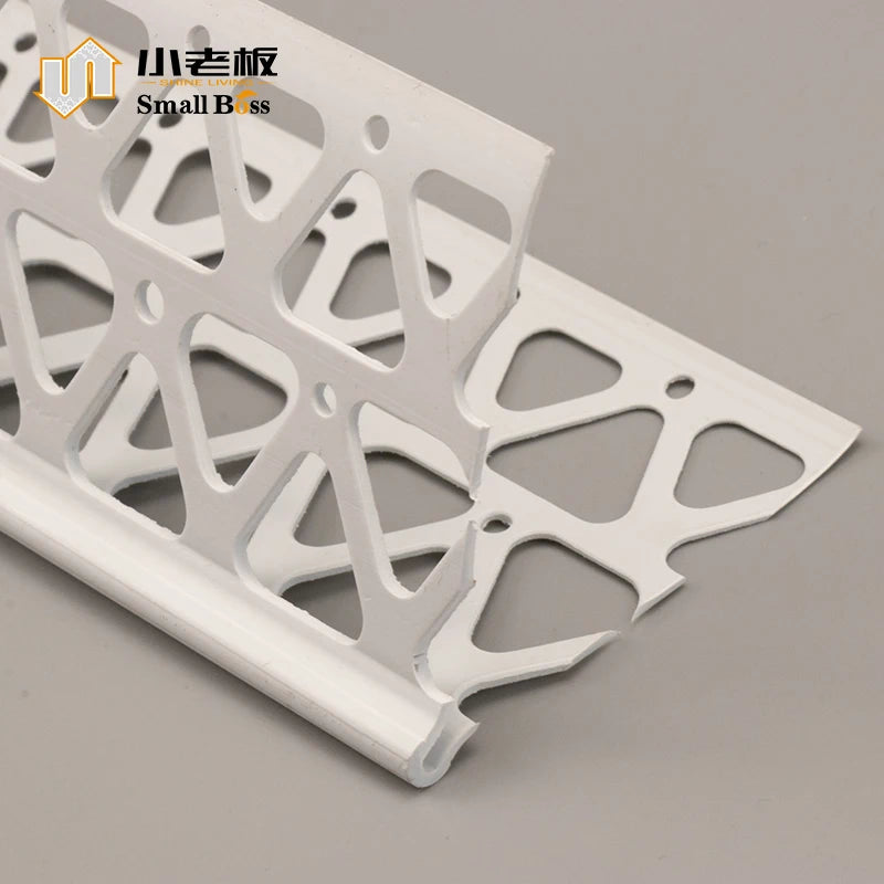 Pvc Vinyl Drywall Drip Line Price 90 Degree Wall Guard Plastic Stucco External Corner Bead for Facade Plastering Concrete