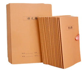 Custom Size Thread Stitching Spiral Binding Grey Line Printed Recycled Paper Cover Fabric/PP Notebook A5 School Diary Libretas