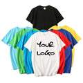 Factory 100% Cotton Tshirts 200gsm High Quality Plus Size Men's T-shirts Blank Custom Private Printed T-shirts