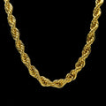 Big 10mm Stainless Steel Gold Plated  Thick Rope Chain for Women Men