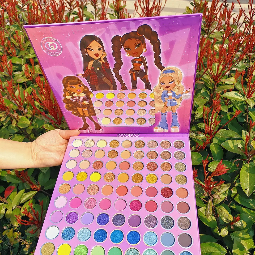 Wholesale 81 Color Eye Shadow Book Make up Eyeshadow Pallet Customize Your Own logo Makeup Eyeshadow Palette