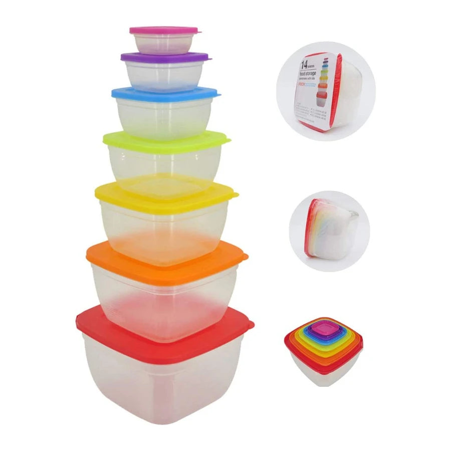 Food Storage Containers Silicone Lids | Meal Prep Reusable BPA Free Leakproof Freezer Safe Eco-Friendly Containers for