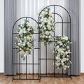 F09 Wholesale Wedding Backdrop Customized Fake Wedding Table Flowers Decoration Artificial Arch Flower White Flower Runner