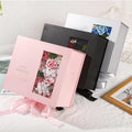 Luxury Paper Magnetic Color Satin Ribbon Clothes Gift Set Boxes for Scarf Packaging