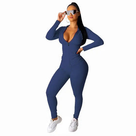 Women's Two Piece Tracksuit Set Long Sleeve Zipper Hoodie Jacket With Sweatpants Sweatsuit Jogger Workout Yoga Set