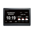 Pros Smart 10 Inch Automatic Islamic Azan Athan Clock with Digital Quran Speaker Electronic Prayer App Calendar Quran Player
