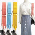 Meetee B-S569 5cm Adjustable Canvas Webbing Bucket Bag With Accessories Wide Shoulder Strap