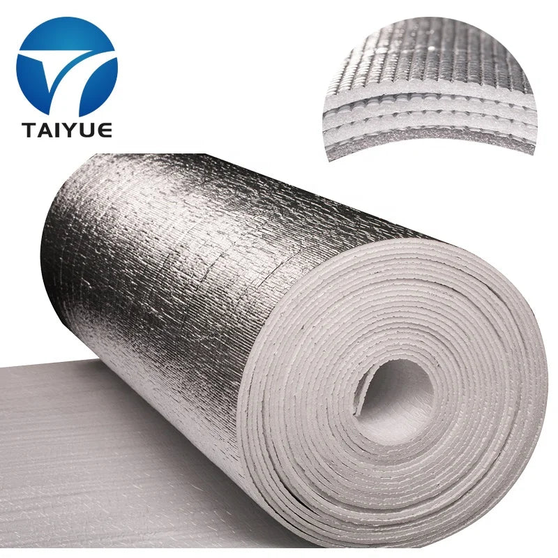 Modern Industrial Design Closed-Cell Foam Aluminum Foil Thermal Insulation Sheet Roll 90%-97% Reflectivity for Warehouse Use
