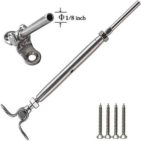 Stainless Steel Cable Tensioner Wire Rope Fitting for Deck Cable Railing Balustrade