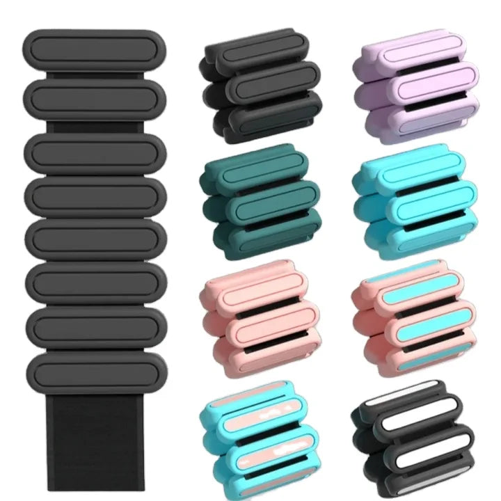 Wholesale Adjustable Silicone Bracelet 2LB Weighted Wrist Weight Loss Bracelet Adjustable Ankle Wrist Weight Bracelet