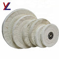 Jewelry Metal Surface Polishing Soft Cloth Wheel Abrasive Tool 100mm Diameter for Fine Polishing on Stainless Steel