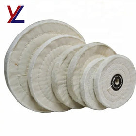 Jewelry Metal Surface Polishing Soft Cloth Wheel Abrasive Tool 100mm Diameter for Fine Polishing on Stainless Steel