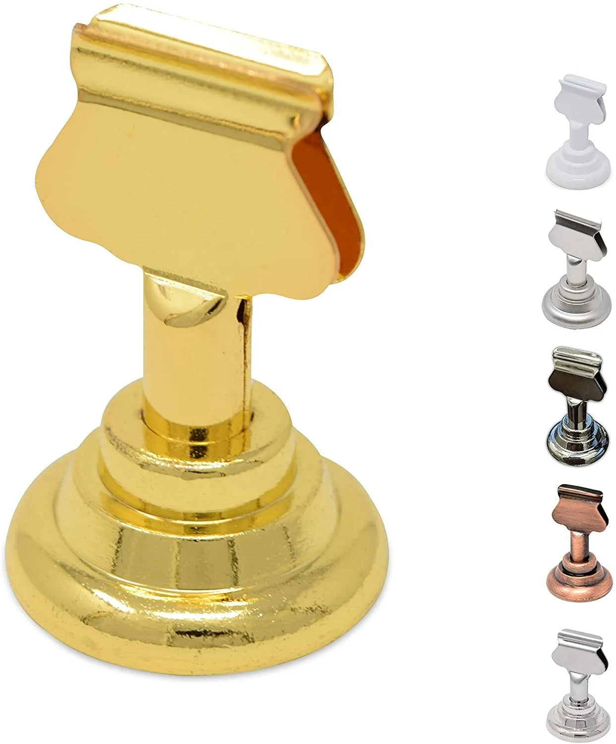 Ready to Ship Metal Table Card Holder Place Card Holders for Photos Food Signs Memo NotesWedding