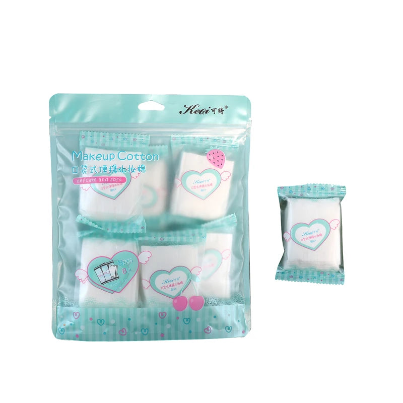 2023 Factory Wholesale Portable Personal Care Makeup Cotton Pads Small Size Skin Cleaning Buds 100% Cotton New Low MOQ