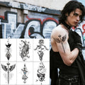 Temporary Tattoo Sleeves - Water Transfer Decals for Full Arm Coverage