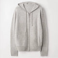 Cashmere Hoodies Men's Cozy Knitted Overlong Robe Set Winter Home Wear Pyjamas Long Sleeve Knit Cardigan Sweater