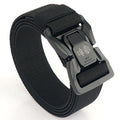 Men's Casual Luxury Adjustable Stretch Jeans Waist Belt with Quick Release Alloy for Buckle and Custom Logo