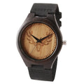 TJW Luxury Men's Quartz Watch with Crazy Horse Leather Strap Seiko Movement Business Fashion Pointer Dial Display