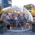 Luxury Outdoor 3.6M Transparent Domo Tent Igloo Dome Tent for Dining