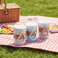 Microwavable Natural Wheat Straw Plastic Lunch Box Soup Cup With Lid Coffee Oat Milk Dinner Cup
