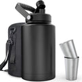 Hot Selling 64oz 128oz 1 Gallon Stainless Steel Sports Water Bottle Beer Jug Insulated  Growler Keg Manufacturer