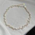 Unique Genuine Real Dainty Tiny Freshwater Pearl Beaded Chain Chocker Necklace 925 Sterling Silver Clasp Necklaces Wholesale