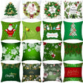 Custom Snowflake Decorative Plush Throw Pillow Case Cushion Cover Decorative Merry Christmas Pillow Cover Cases Sofa Home Decor