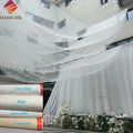 3 Meters Width Soft Ivory White Tulle for Bridal Veil 100% Nylon Sheer Mesh Fabric 118" 3M Wide Wedding Decoration Tulle Fabric