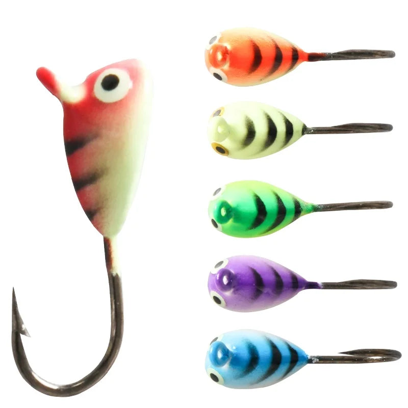 1.5g 2cm Lead Head Jig  Swim Jig Ice Fishing Lure Bait Fishing Ice Jig Head Lure
