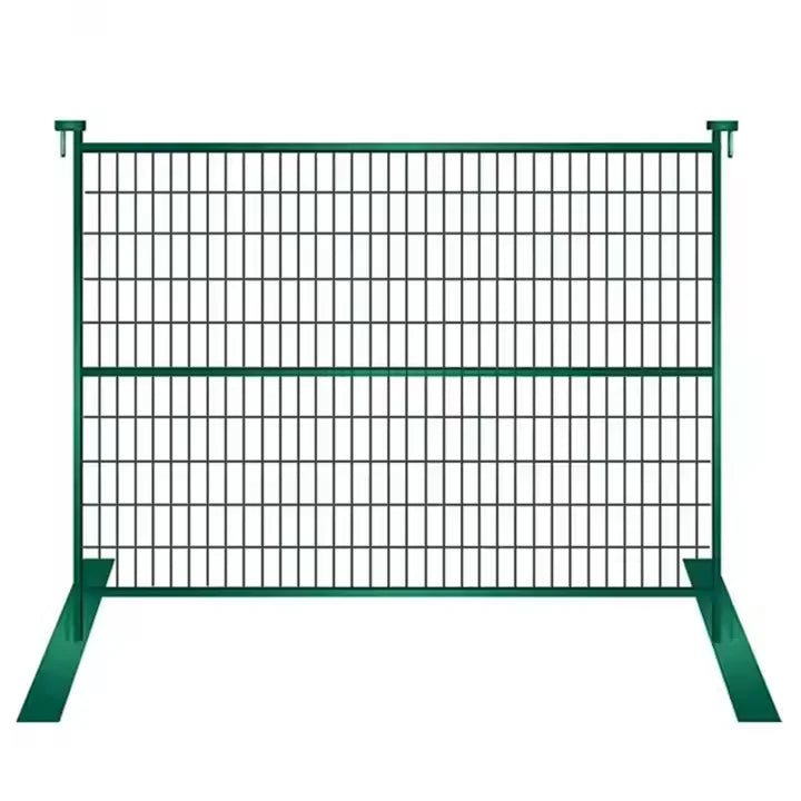 Powder Removable Outdoor Security Fence for Construction Sites  Canada Galvanized Temporary Panel for Events