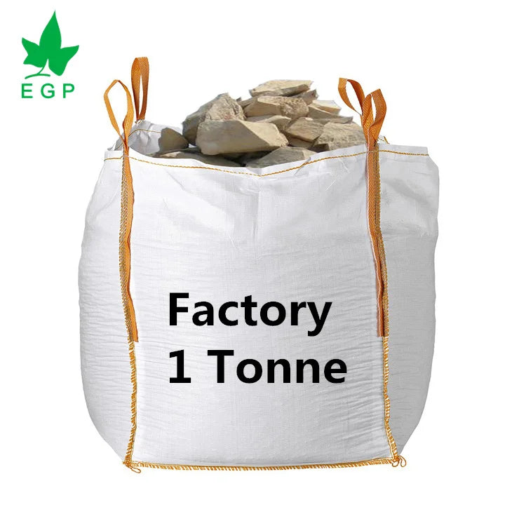 EGP Lower Price 1 Ton 1.5 Ton Jumbo Bag pp Big Bulk Bag 300kg to 2000kg for Cement Lime Concentrate Sand