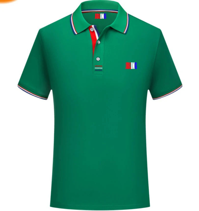 New Style Mercerized Cotton Men's High Quality Embroidery Colorful logo Polo Shirt