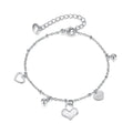 Fashion Titanium Steel Jewelry Niche Design Versatile Love Shell Stainless Steel Bracelet