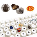 Custom logo Decorative Label Stickers Printer Laptop Keyboard Stickers