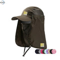 Full Face Cover Face Shield Sun Hat Summer UV Protection Hood Hats for Outdoor Sports Hiking Cycling Hat for Men Women