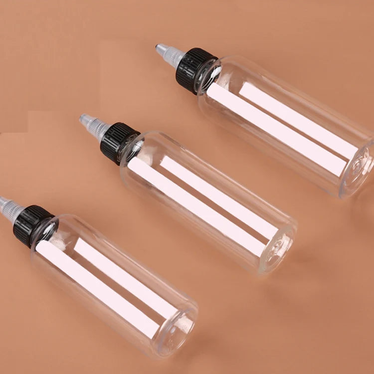 Available in Sizes 5ml to 500ml Plastic PET Dropper Bottles with Screw Cap Twist Nozzle Squeeze OEM/ODM Brand