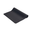 Hunan Custom Logo High Density Anti-Tear Exercise Yoga Mat with Strap Black Color