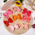 Cute Kids Hair Bows 20 Color Hot Sale Headwear Rib with Bubble Blossom Bowknot Children's Hair Clip
