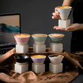 120/170ml Style Tea Design Retro Water for Specialty Matcha Casual & Homestay Use Ceramic Coffee Cup MegaBDM