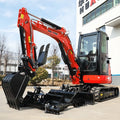 Factory Directly Sale Micro Baggers 3.5ton Multifunctional Hydraulic Mini Crawler Excavators Fast Delivery Miniature Digger