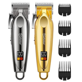 Hatteker Engraving Men's Clippers USB Rechargeable Cross-border Electric Hair Clippers