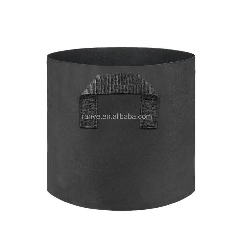 5 Gallon Plant Bags Thickened Non-woven Plant Fabric Pots with Handles Grow Pots Aeration Felt Planting Bags