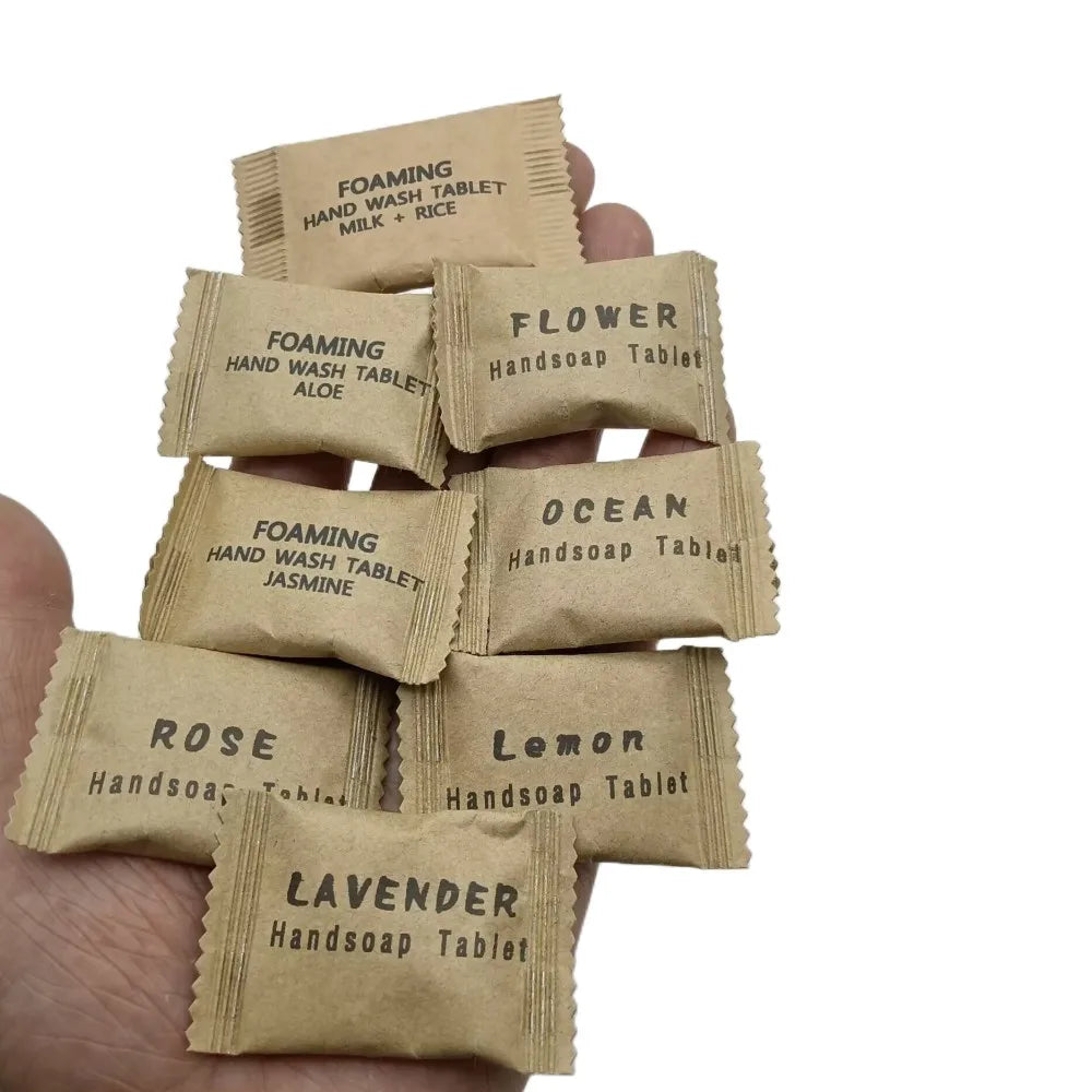 Eco Friendly Private Label Packing Effervescent Foaming Hand Washing Soap Tablet
