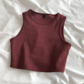 New Fashion Small Vest Women's High Waist Slimming T-shirt
